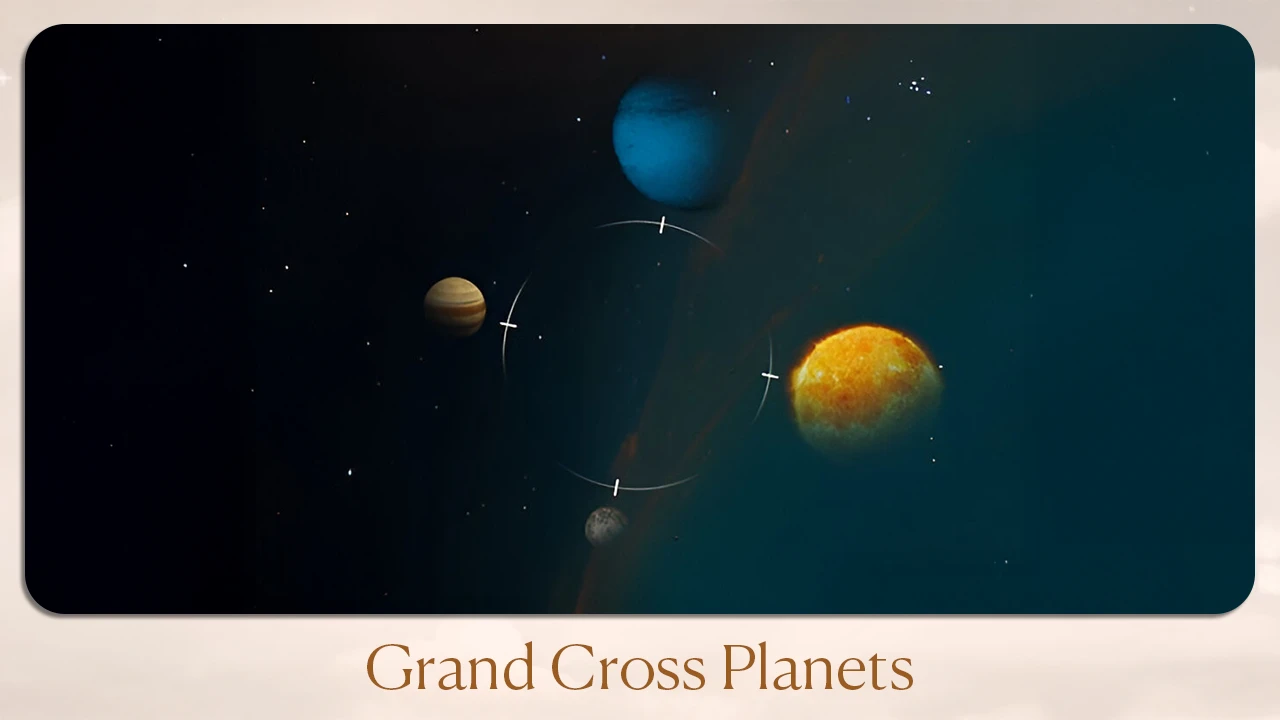 Grand Cross Planets